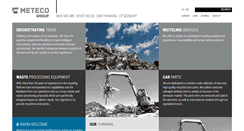 Desktop Screenshot of metecotrade.com